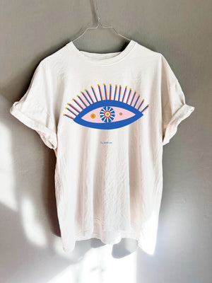 PRE ORDER !!!! // 8 YEARS TCC // THE EYE T-shirt // white // Limited Edition