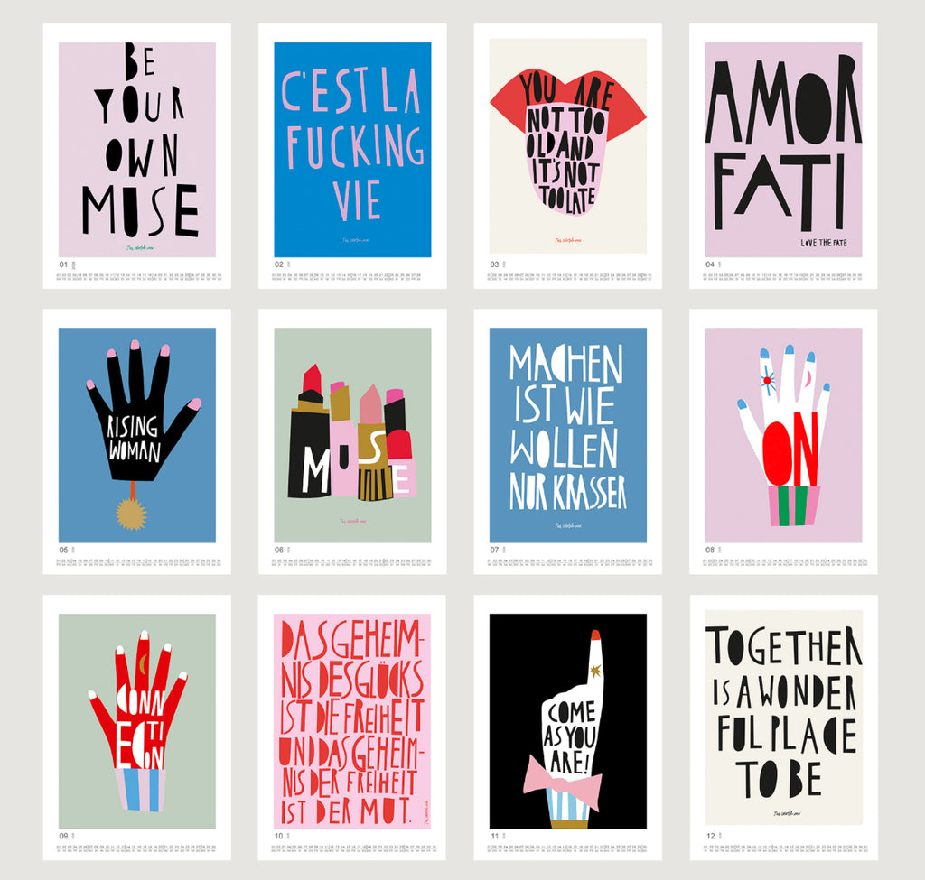 BRAND NEW // PREMIUM PAPERCUT CALENDER 2026 // Limited Artist Edition