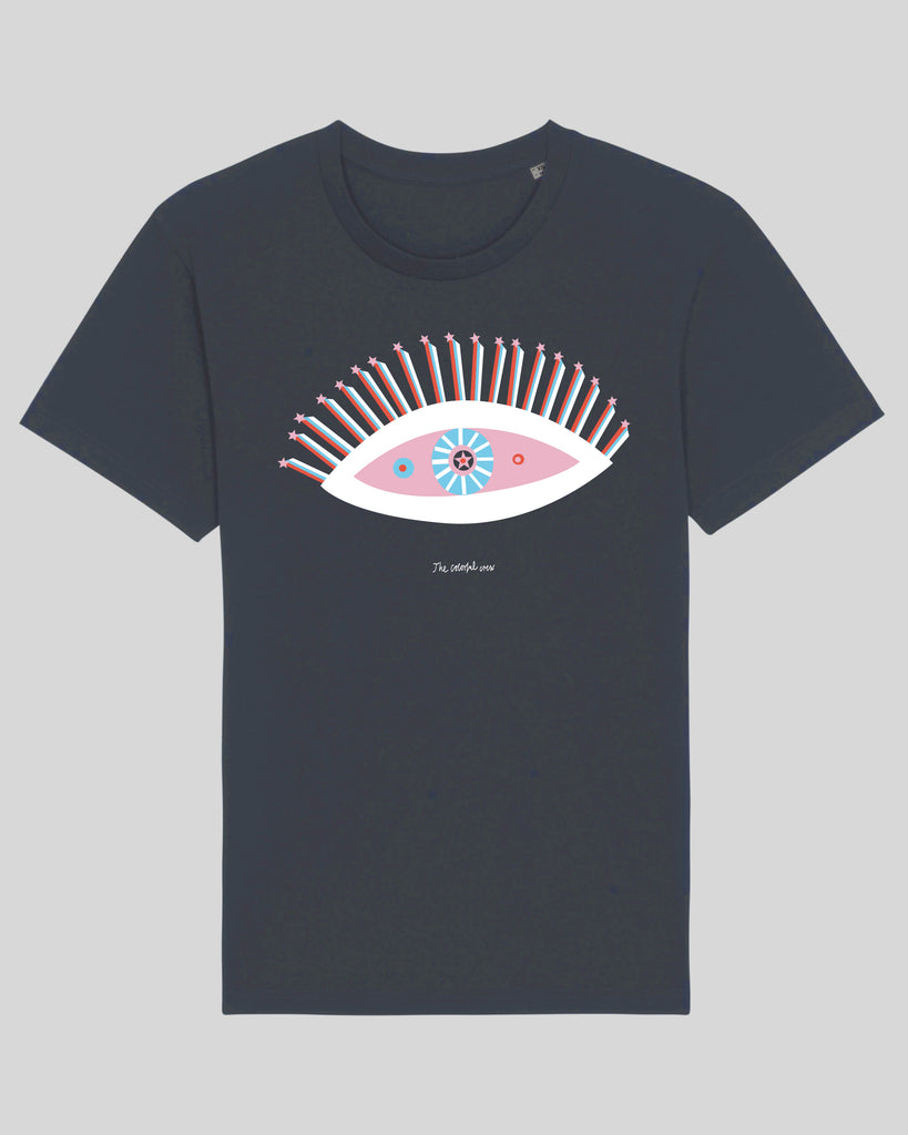 UNIKAT // 8 YEARS TCC // THE EYE T-shirt // ink grey // Limited Edition