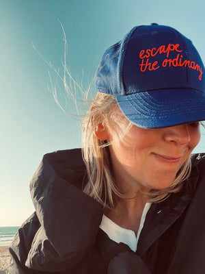 SALE // ESCAPE THE ORDINARY // ROYAL BLUE BASEBALL CAP// PRE ORDER