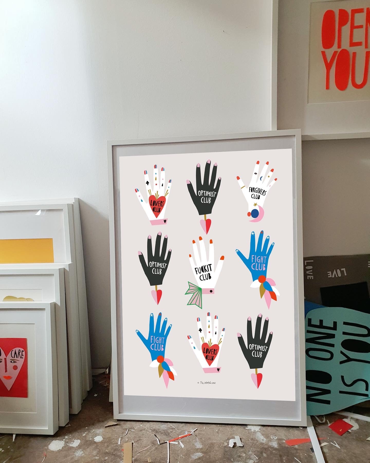 SALE // NINA'S HANDS Artprint