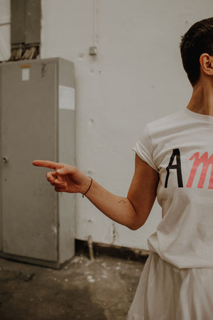 UNIKAT // AMORE T-Shirt white// BESTSELLER // Limited Edition